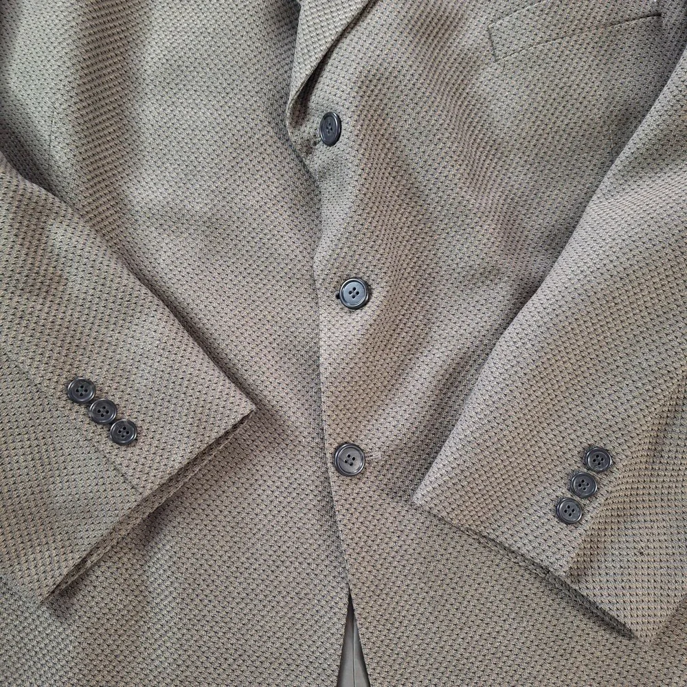Alexander Lloyd Blazer Jacket Mens 58R Wool Blend Classic Suit Coat 3 Button
